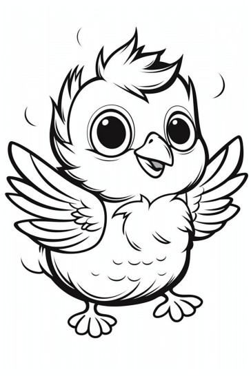 Bird Coloring Pages | Hue Therapy