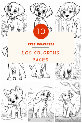 Dog Coloring Pages | Hue Therapy